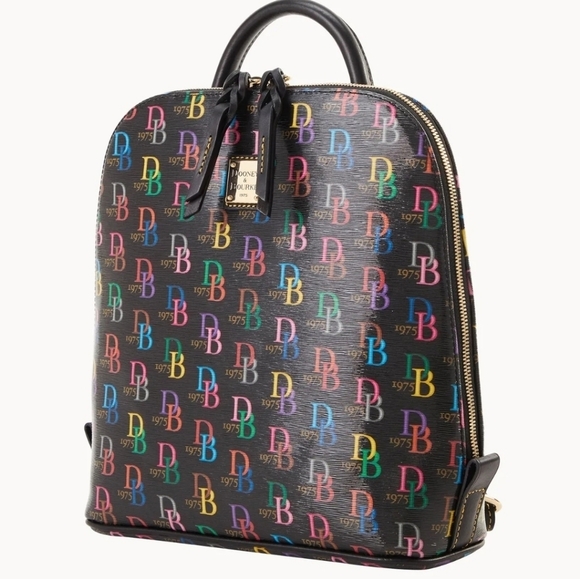 🌈🔹️ DOONEY & BOURKE🔹️ LEATHER SMALL POD BACKPACK SHOULDER BAG ✨️ - Picture 2 of 5